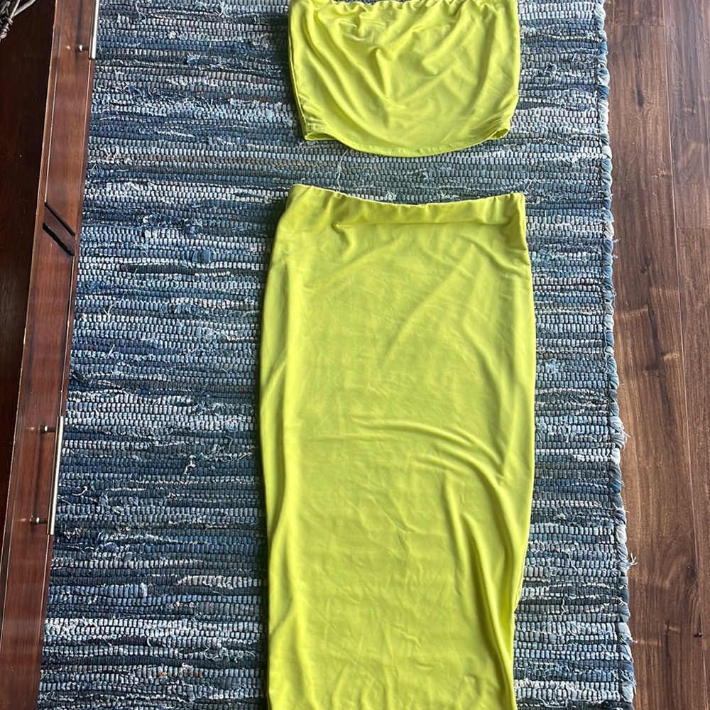 Windsor Neon lime set